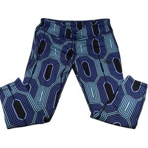 Danskin Now Athletic Leggings Geometric Print Dri More‎ XL 16 18
